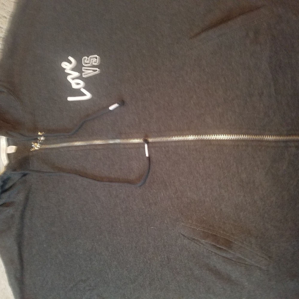 hoodie zip up, cover up